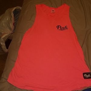 PINK muscle tee